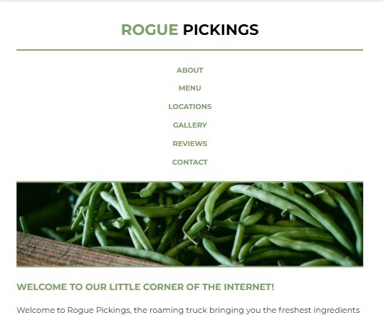 Sreen Capture for Rogue Pickings